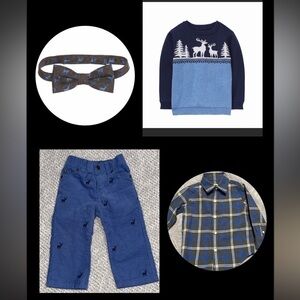 Reindeer matching set